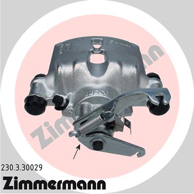 ZIMMERMANN Féknyereg 230.3.30029_ZIM