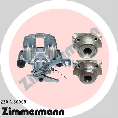 ZIMMERMANN Féknyereg 230.4.30009_ZIM