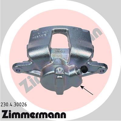 ZIMMERMANN Féknyereg 230.4.30026_ZIM