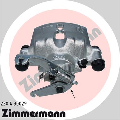 ZIMMERMANN Féknyereg 230.4.30029_ZIM