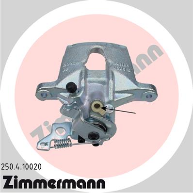 ZIMMERMANN Féknyereg 250.4.10020_ZIM