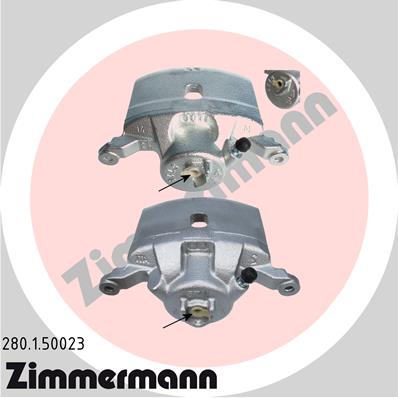 ZIMMERMANN Féknyereg 280.1.50023_ZIM