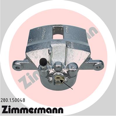 ZIMMERMANN Féknyereg 280.1.50048_ZIM