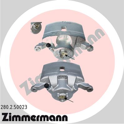 ZIMMERMANN Féknyereg 280.2.50023_ZIM