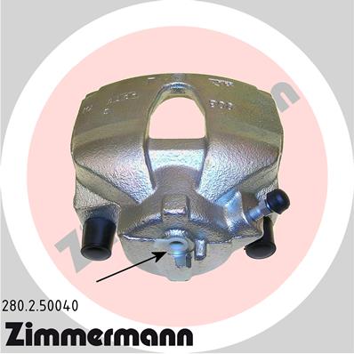 ZIMMERMANN Féknyereg 280.2.50040_ZIM