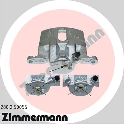 ZIMMERMANN Féknyereg 280.2.50055_ZIM