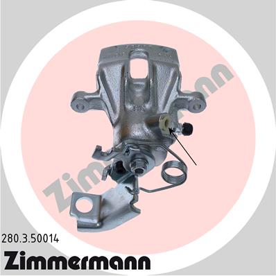 ZIMMERMANN Féknyereg 280.3.50014_ZIM