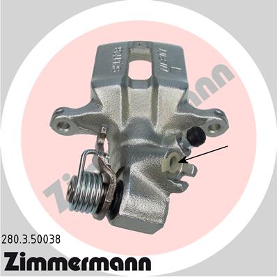 ZIMMERMANN Féknyereg 280.3.50038_ZIM