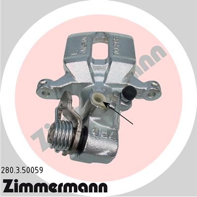 ZIMMERMANN Féknyereg 280.3.50059_ZIM