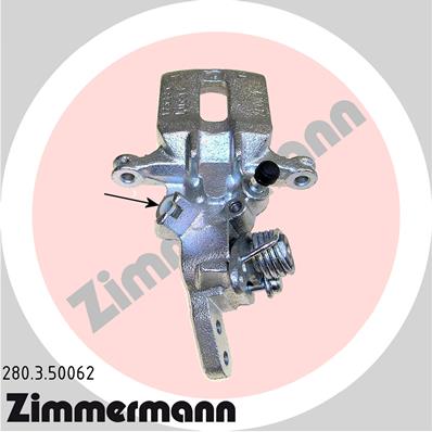 ZIMMERMANN Féknyereg 280.3.50062_ZIM