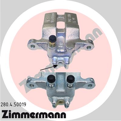 ZIMMERMANN Féknyereg 280.4.50019_ZIM