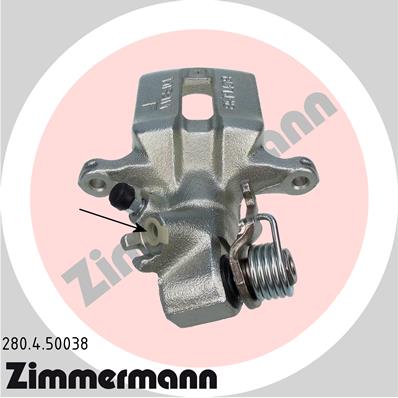 ZIMMERMANN Féknyereg 280.4.50038_ZIM