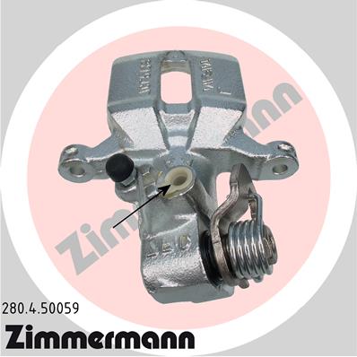 ZIMMERMANN Féknyereg 280.4.50059_ZIM