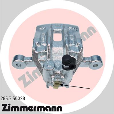 ZIMMERMANN Féknyereg 285.3.50028_ZIM