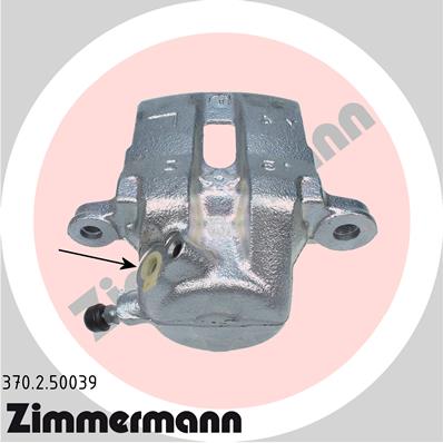 ZIMMERMANN Féknyereg 370.2.50039_ZIM