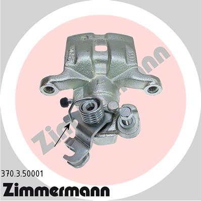 ZIMMERMANN Féknyereg 370.3.50001_ZIM