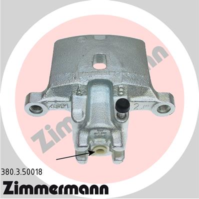 ZIMMERMANN Féknyereg 380.3.50018_ZIM