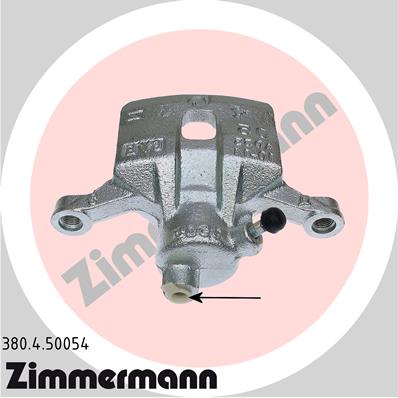 ZIMMERMANN Féknyereg 380.4.50054_ZIM