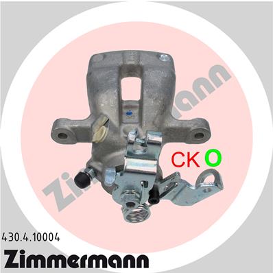 ZIMMERMANN Féknyereg 430.4.10004_ZIM