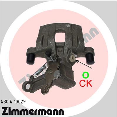 ZIMMERMANN Féknyereg 430.4.10029_ZIM