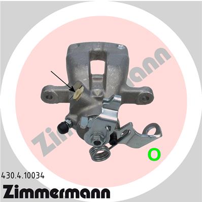 ZIMMERMANN Féknyereg 430.4.10034_ZIM