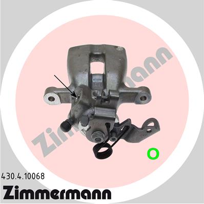 ZIMMERMANN Féknyereg 430.4.10068_ZIM