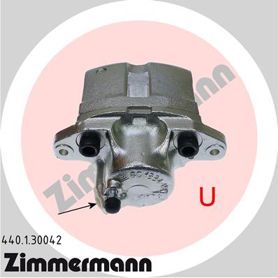 ZIMMERMANN Féknyereg 440.1.30042_ZIM