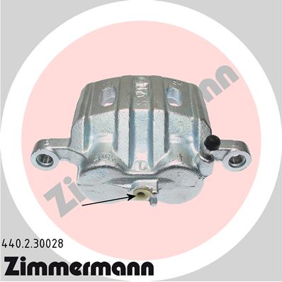 ZIMMERMANN Féknyereg 440.2.30028_ZIM