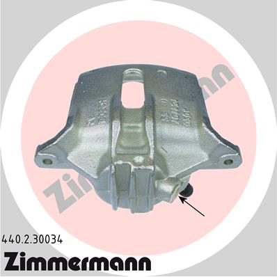 ZIMMERMANN Féknyereg 440.2.30034_ZIM