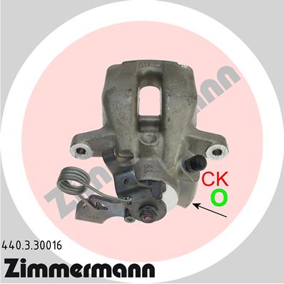 ZIMMERMANN Féknyereg 440.3.30016_ZIM