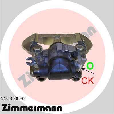 ZIMMERMANN Féknyereg 440.3.30032_ZIM