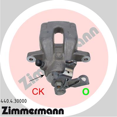 ZIMMERMANN Féknyereg 440.4.30000_ZIM