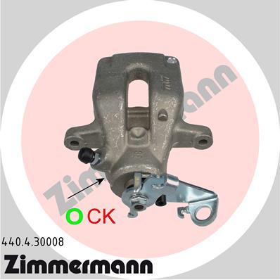 ZIMMERMANN Féknyereg 440.4.30008_ZIM