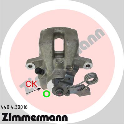 ZIMMERMANN Féknyereg 440.4.30016_ZIM