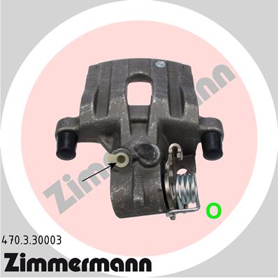 ZIMMERMANN Féknyereg 470.3.30003_ZIM