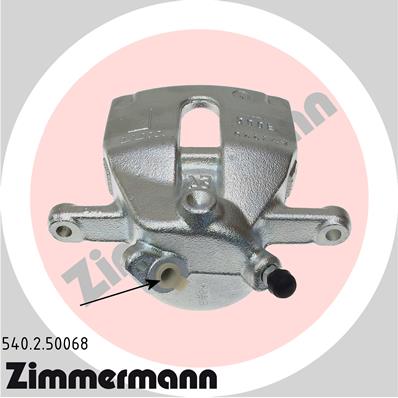 ZIMMERMANN Féknyereg 540.2.50068_ZIM