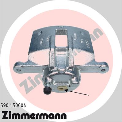 ZIMMERMANN Féknyereg 590.1.50004_ZIM