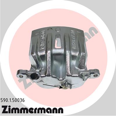 ZIMMERMANN Féknyereg 590.1.50036_ZIM