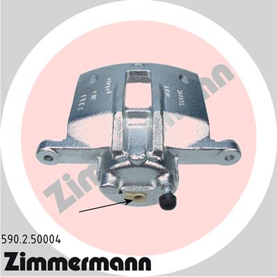 ZIMMERMANN Féknyereg 590.2.50004_ZIM