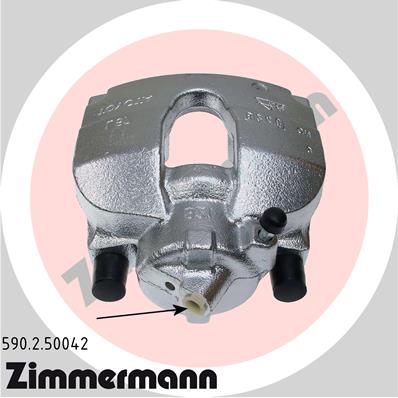 ZIMMERMANN Féknyereg 590.2.50042_ZIM