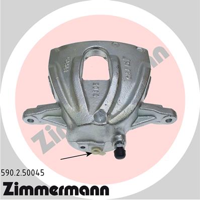 ZIMMERMANN Féknyereg 590.2.50045_ZIM