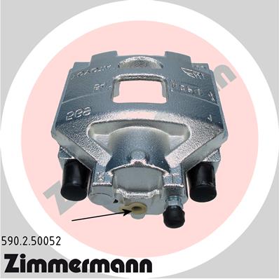 ZIMMERMANN Féknyereg 590.2.50052_ZIM