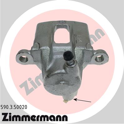 ZIMMERMANN Féknyereg 590.3.50020_ZIM