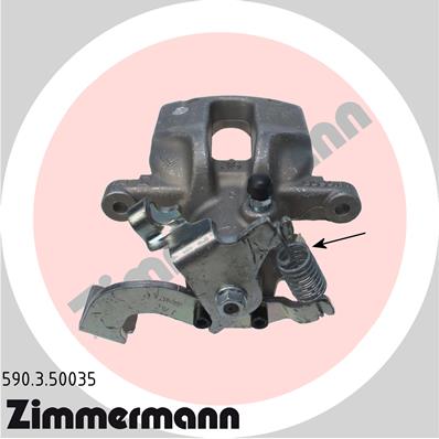 ZIMMERMANN Féknyereg 590.3.50035_ZIM