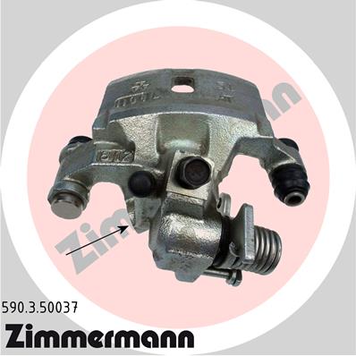 ZIMMERMANN Féknyereg 590.3.50037_ZIM