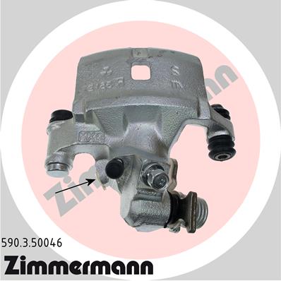 ZIMMERMANN Féknyereg 590.3.50046_ZIM