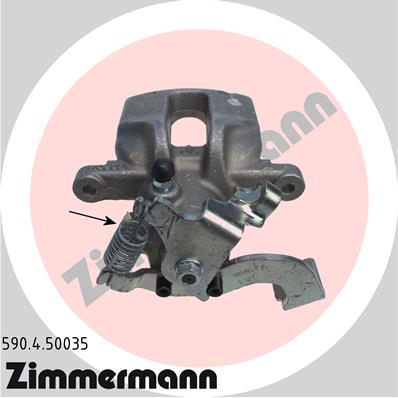 ZIMMERMANN Féknyereg 590.4.50035_ZIM