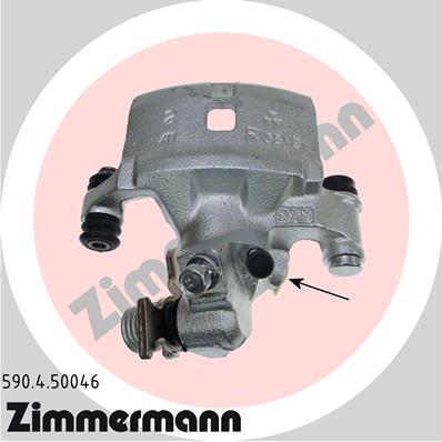 ZIMMERMANN Féknyereg 590.4.50046_ZIM