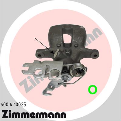 ZIMMERMANN Féknyereg 600.4.10025_ZIM