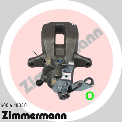 ZIMMERMANN Féknyereg 600.4.10040_ZIM